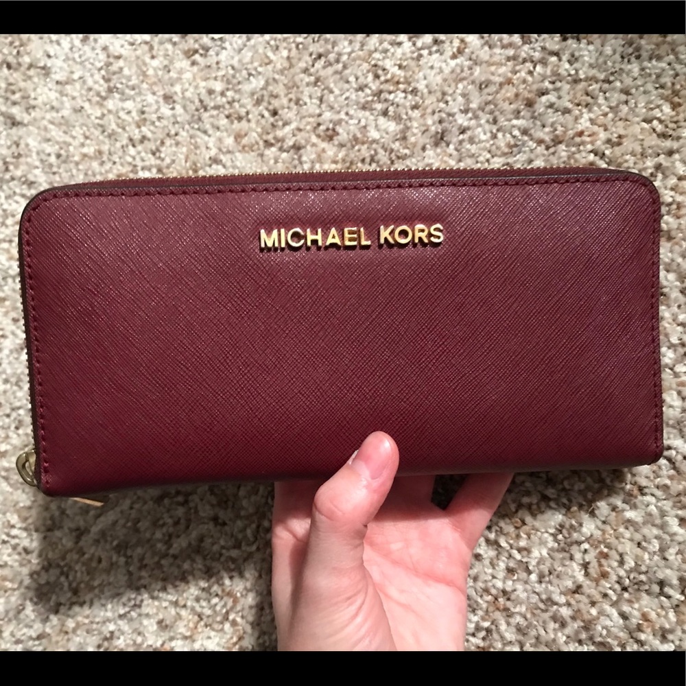 Michael Kors Merlot wallet